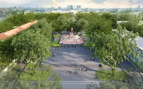 Cải tạo, chỉnh trang vườn hoa Lý Thái Tổ: Chỉ thay thế, dịch chuyển cây nhỏ, cây sâu bệnh