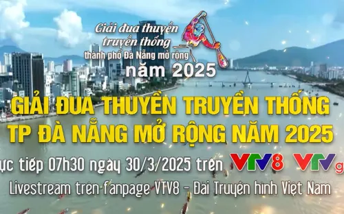 Giải Đua thuyền truyền thống TP Đà Nẵng mở rộng 2025