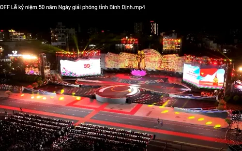 Lễ kỷ niệm 50 năm Ngày giải phóng tỉnh Bình Định