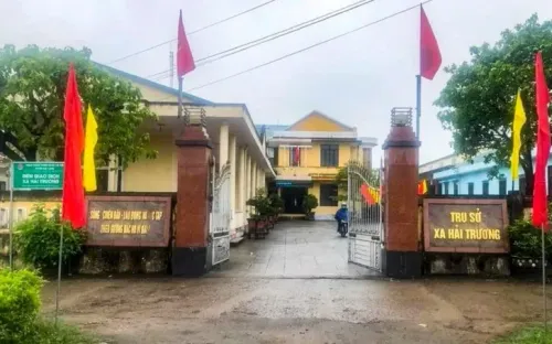 Chủ tịch UBND xã Hải Trường bị cách chức do liên quan đến vi phạm về đất đai