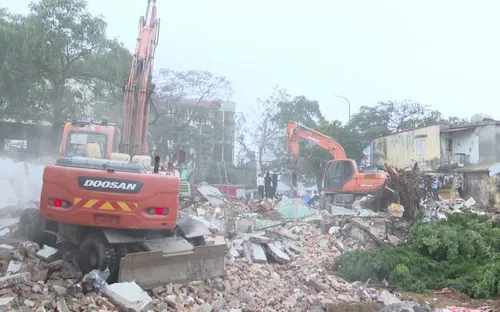 Cưỡng chế thu hồi đất thực hiện dự án Vườn hoa hồ Hạnh Phúc