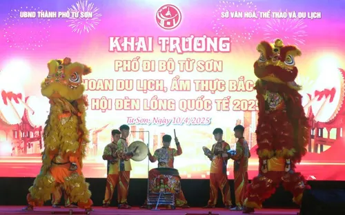 Thành phố Từ Sơn, Bắc Ninh khai mạc Phố đi bộ và một loạt lễ hội du lịch đặc sắc