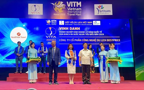 BestPrice Travel thắng lớn 3 giải thưởng Doanh nghiệp lữ hành cho khách Việt Nam và Quốc tế