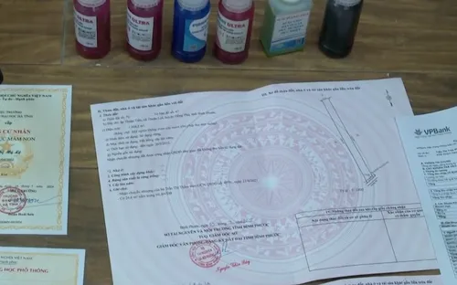 Công an Đà Nẵng liên tiếp triệt phá các đường dây sản xuất, mua bán giấy tờ giả quy mô lớn