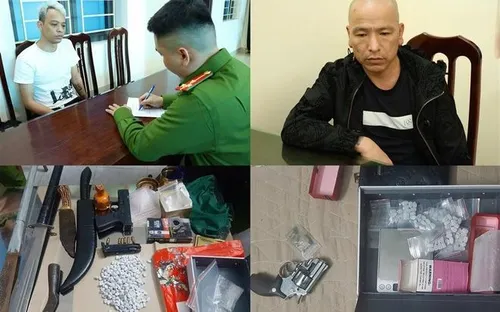 Triệt phá đường dây mua bán trái phép ma tuý có trang bị súng