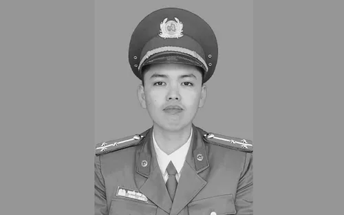 Thăng cấp bậc hàm vượt bậc cho Thượng úy Nguyễn Đăng Khải