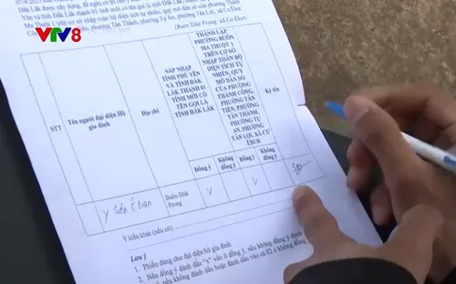 Cử tri Tây Nguyên đồng tình chủ trương sáp nhập đơn vị hành chính cấp xã, tỉnh