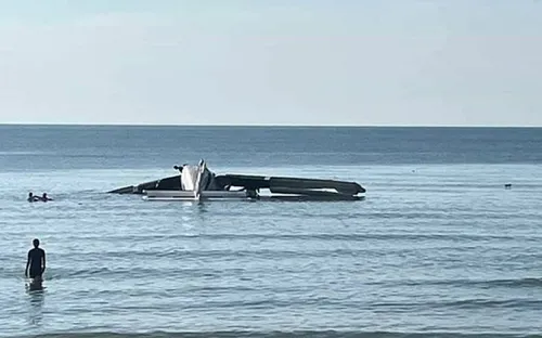 Máy bay rơi xuống biển ở Thái Lan, ít nhất 5 người thiệt mạng