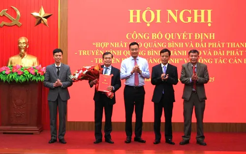 Hợp nhất Báo và Đài Phát thanh - Truyền hình Quảng Bình