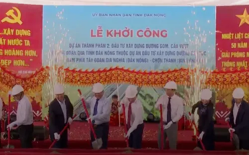 Khởi công Dự án thành phần 2 cao tốc Gia Nghĩa- Chơn Thành