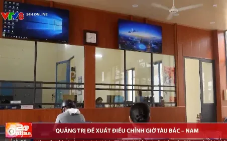 Quảng Trị đề xuất điều chỉnh giờ tàu Bắc - Nam đáp ứng nhu cầu đi lại của công chức sau sáp nhập