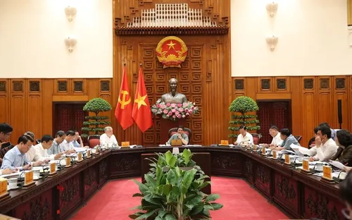 Thường trực Chính phủ cho ý kiến về nhiều nội dung quan trọng