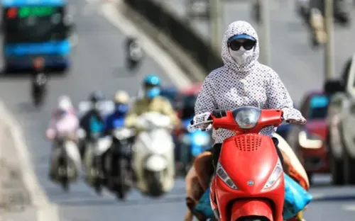 Tháng 5, miền Bắc và miền Trung có nơi nắng nóng trên 40 độ C