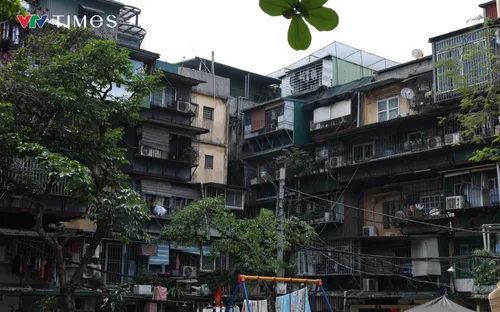 Cận cảnh khu tập thể Nghĩa Tân sắp được “hồi sinh”