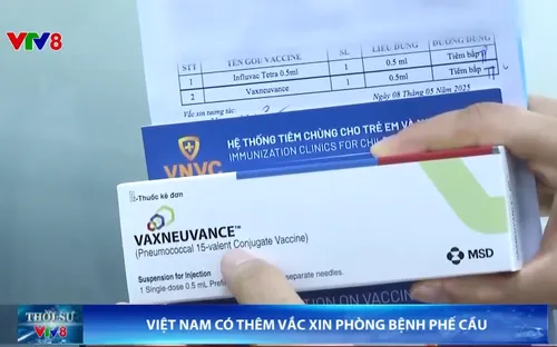 Việt Nam có thêm vắc xin phòng phế cầu cho mọi lứa tuổi