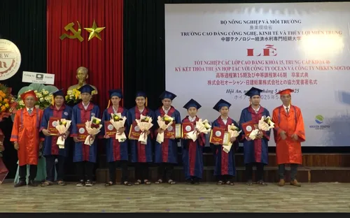 Trường Cao đẳng Công nghệ, Kinh tế và Thủy lợi miền Trung đẩy mạnh hợp tác quốc tế