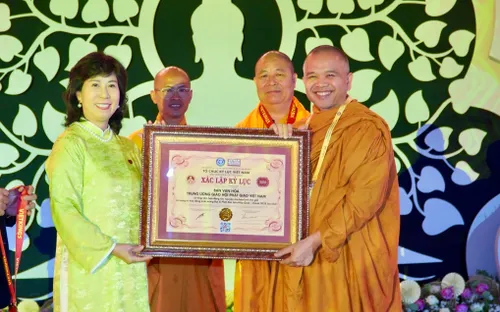 5 kỷ lục Việt Nam được xác lập tại Đại lễ Vesak 2025