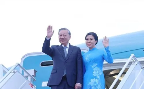 Tổng Bí thư Tô Lâm và Phu nhân kết thúc tốt đẹp chuyến thăm cấp Nhà nước Cộng hòa Belarus