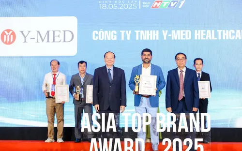 Y-Med Healthcare được vinh danh trong Top 10 Asia Top Brand Awards 2025