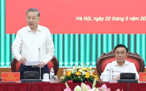 Tổng Bí thư Tô Lâm làm việc với Ủy ban Kiểm tra Trung ương