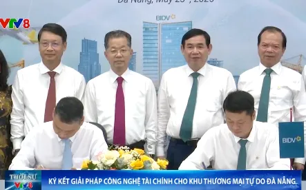 Ký kết hợp tác phát triển giải pháp công nghệ tài chính cho Khu thương mại tự do Đà Nẵng