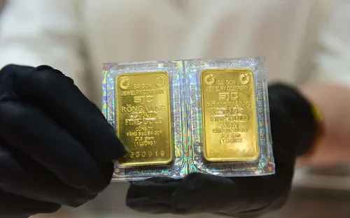 Giá vàng tăng hơn 2 triệu đồng/lượng sau một tuần