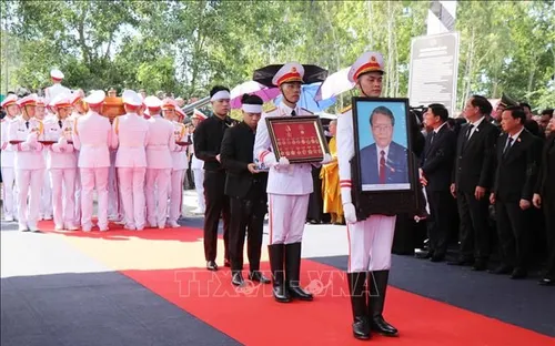 Lễ an táng nguyên Chủ tịch nước Trần Đức Lương
