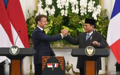 Pháp - Indonesia ký 21 văn kiện hợp tác trong nhiều lĩnh vực