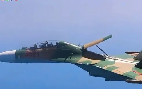 Không quân diễn tập ném bom học tập