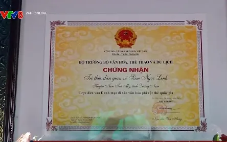 Lễ công bố “Tri thức dân gian về Sâm Ngọc Linh” là Di sản Quốc gia