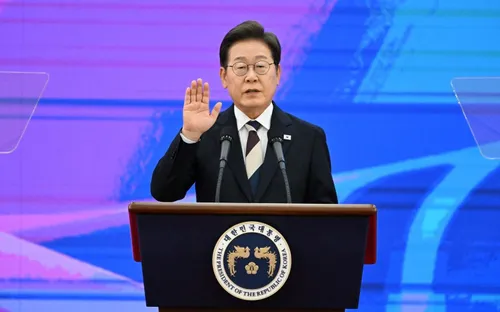 Ông Lee Jae Myung tuyên thệ nhậm chức Tổng thống Hàn Quốc