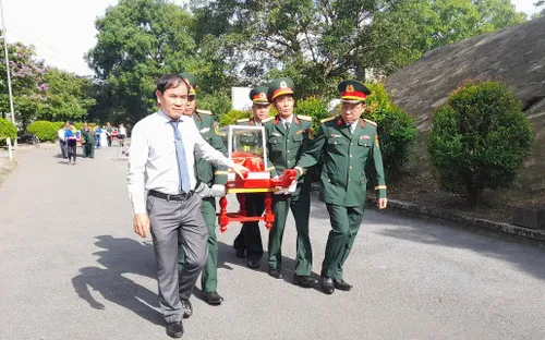 Quảng Trị: Truy điệu và an táng 10 hài cốt liệt sĩ