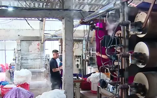 Làng lụa loay hoay giữa sản xuất và bài toán ô nhiễm môi trường