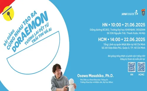 Khám phá tương lai robot cảm xúc cùng chuyên gia AI Nhật Bản