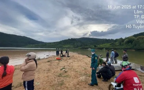 Tìm thấy thi thể nam thanh niên bị nước cuốn khi câu cá ở Đà Lạt