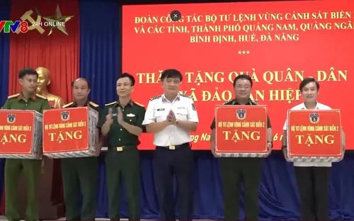 Lan tỏa nghĩa tình tại đảo tiền tiêu Cù Lao Chàm