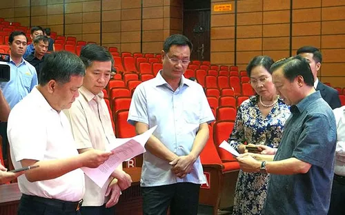 Phó Thủ tướng kiểm tra công tác chuẩn bị lễ công bố sáp nhập đơn vị hành chính tại Quảng Bình