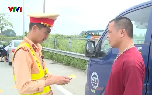 Xử lý nghiêm vi phạm tốc độ trên cao tốc
