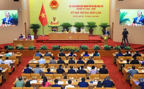 Hà Nội: Quyết liệt vận hành chính quyền 2 cấp, tăng trưởng GRDP đạt 8%