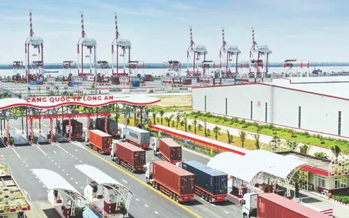 Cảng biển Long An đặt mục tiêu đạt 20 triệu tấn hàng hóa vào năm 2030