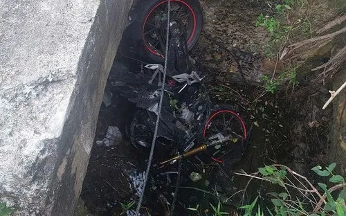 Xe mô tô rơi xuống hố trên bán đảo Sơn Trà, du khách nước ngoài tử vong