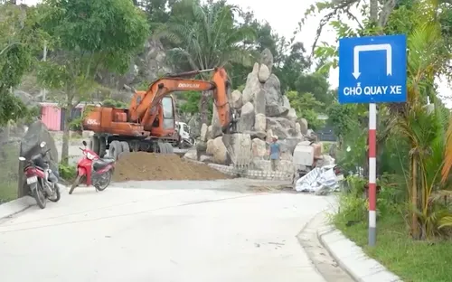 Hà Tĩnh: Doanh nghiệp ngang nhiên xây dựng công trình trái phép