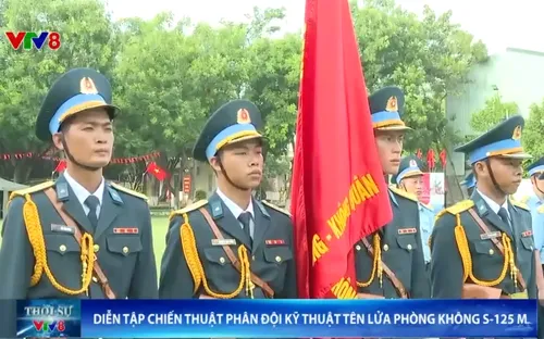 Diễn tập chiến thuật phân đội kỹ thuật tên lửa phòng không S-125M