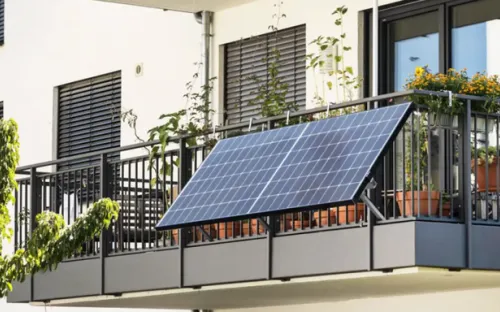Điện mặt trời ban công “lên ngôi”