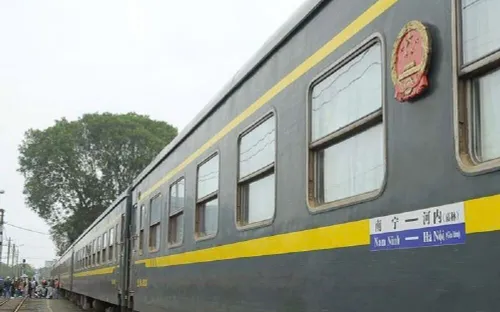 Bán vé tàu hỏa liên vận quốc tế Gia Lâm - Nam Ninh tại tất cả nhà ga