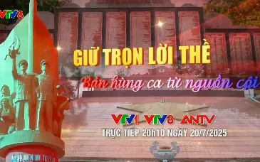 Tổng duyệt chương trình "Giữ trọn lời thề 2025 - Bản hùng ca từ nguồn cội"