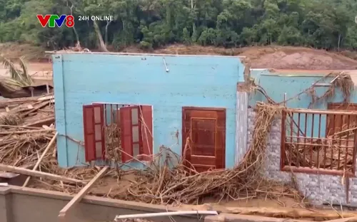 Hơn 170 ngôi nhà ở vùng cao Nghệ An bị lũ cuốn trôi