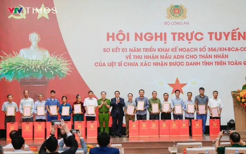 Thủ tướng dự Hội nghị sơ kết công tác thu nhận mẫu ADN cho thân nhân liệt sĩ chưa xác nhận được danh tính