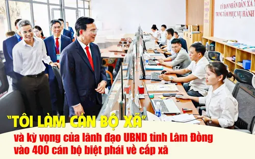 "Tôi làm cán bộ xã" và kỳ vọng của lãnh đạo UBND tỉnh Lâm Đồng vào 400 cán bộ biệt phái về cấp xã