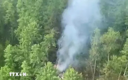 Tìm thấy hộp đen trong vụ rơi máy bay Nga